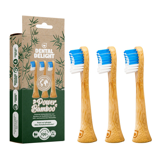 Power Bamboo Bambusaufsteckbürsten